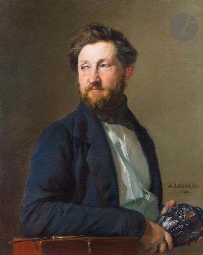 null Alexandre LAEMLEIN (Hohenfeld [Bavière], 1813 - Pontlevoy, 1871)
Portrait de...