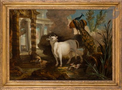 null Jean-Baptiste OUDRY (Paris, 1686 - Beauvais, 1755)
Io changée en vache ; Hippomène...