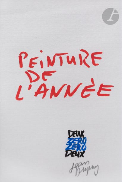 Jean DUPUY (1925-2021)
Peinture de l’année,...