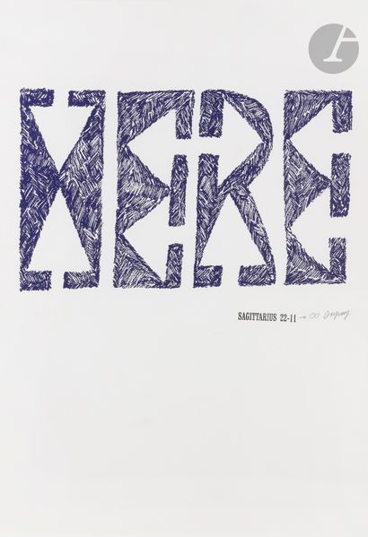 Jean DUPUY (1925-2021)
Here, 2008
Lithographie.
Signée.
Éditions...