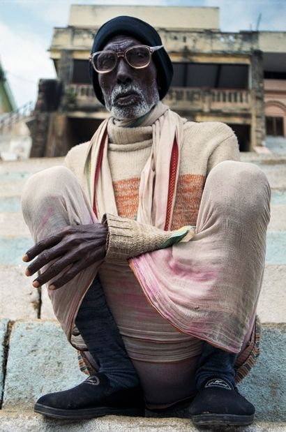 null Marie Michelangeli (1977-2011)
On the ghats. Benares, India, 2007.
Pigment print....