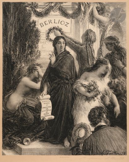 null Henri Fantin-Latour (1836-1904)
L’Anniversaire. 1875. Lithographie. 505 x 630....