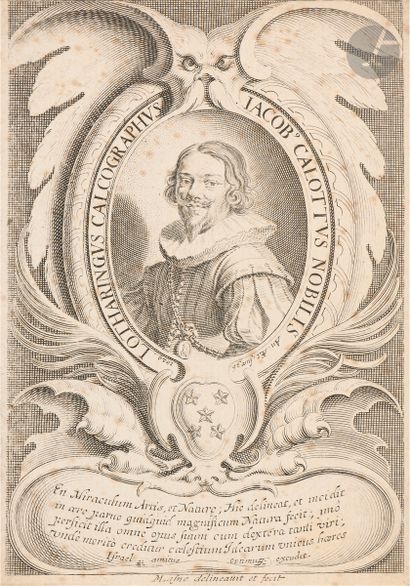 null Balthazar Moncornet (éditeur, vers 1600-1668)
Portrait de Jacques Callot. Burin....
