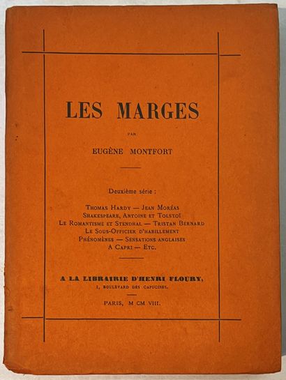 null LES MARGES
Gazette littéraire par Eugène Montfort
1ère série : n° 1, novembre...