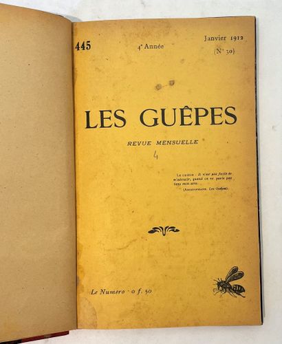 null LES GUÊPES
Revue mensuelle
N° 1, mars 1909-n° 34, 1912. Valence, Fondateurs :...