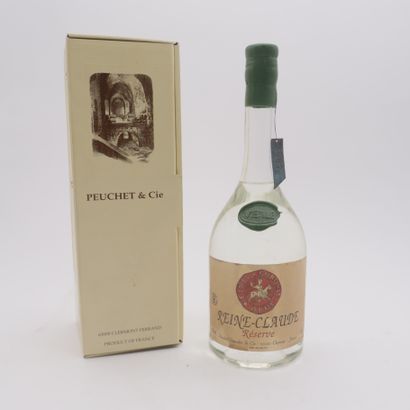 null 1 B VIEILLE EAU DE VIE REINE CLAUDE RÉSERVE 70 cl 50% (étui d'origine) (e.t.h.),...