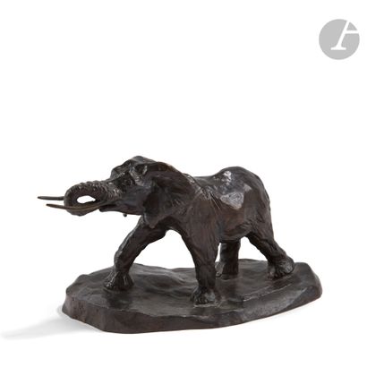 null CATHERINE BOISSEAU (NÉE EN 1953)
Éléphant, 2003
Sculpture. Épreuve en bronze...
