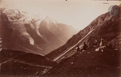 null Maison Adolphe Braun
Alpes, c. 1866-1890.
Vallée de Chamonix. Vallée de Madéran,...