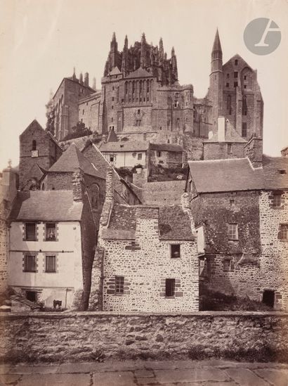 null Louis-Émile Durandelle (1839-1917)
Études photographiques du Mont-Saint-Michel...