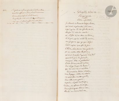 null [Alexis PIRON (1689-1773)]. Manuscript, Recüeil de toutes sortes de pieces de...