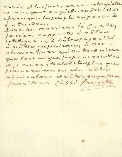 null Antoine-Joseph Dom PERNETY (1716-1801) abbé, aumônier de l’expédition de Bougainville,...