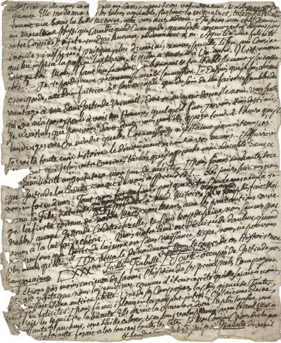 null Nicolas-Edme RÉTIF DE LA BRETONNE. Autograph manuscript for Le Palais-Royal,...