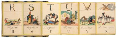 null The Alphabet in figures.
No address, no place, no date. [France. ca. 1850]....