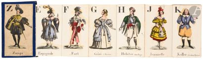 [Alphabets of the characters of the ballet...