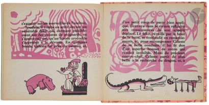 null ROBERTS (Jack).
Céleste l’hippopotame rose.
Texte et images de Jack Roberts....