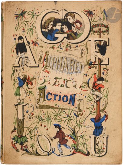 Alphabet with methodical exercises on the...