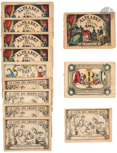 null Alphabet des enfants sages.
N° 1. Le Petit Poucet.
Pellerin & Cie. Epinal. [1874]....