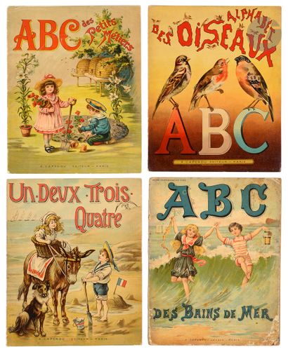 ABC of small trades.
ABC bird alphabet.
One....