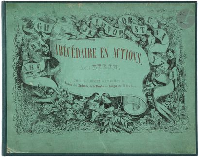 null BELIN (Auguste).
Abécédaire en actions.
Published by Aubert et Cie, publishers...