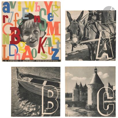 KARQUEL (Gaston).
Photographic alphabet.
Composition...