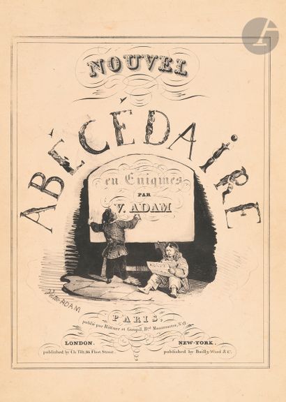 null ADAM (Victor).
Nouvel abécédaire en énigmes.
Par Victor Adam. Publié par Rittner...