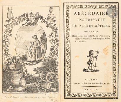 null Abécédaire instructif des arts et métiers.
Ouvrage dans lequel un Enfant, en...