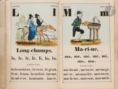 PORRET (Henri Désiré).
Alphabet for children.
Illustrated...