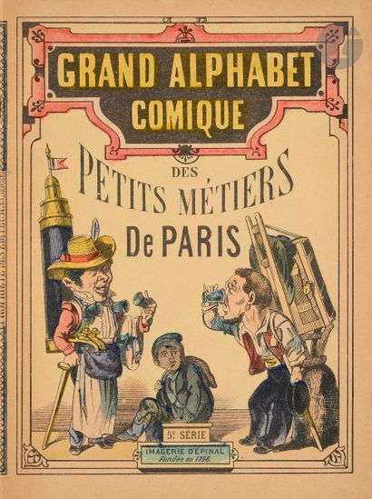 null Grand alphabet comique des petits métiers de Paris.
5e série. Imagerie d’Epinal...