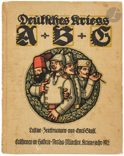 STAHL (Emil).
Deutsches Kriegs ABC.
Lustige...