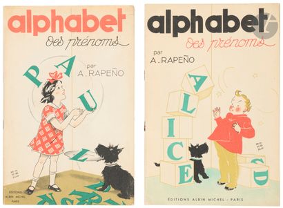 null RAPEÑO (Armand).
Alphabet des prénoms.
Éditions Albin Michel. Paris. 1947. Imp....
