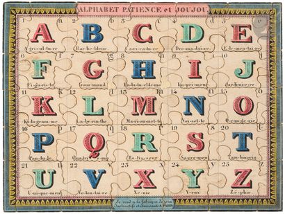 [Game].
Alphabet Patience and Joujou.
Sold...