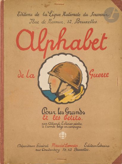 null ALLARD L'OLIVIER (Fernand).
Alphabet of the War.
For the Great and the Small....