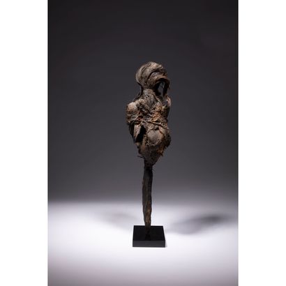 null An ancient and important voodoo stake statuette of bewitchment and control,...