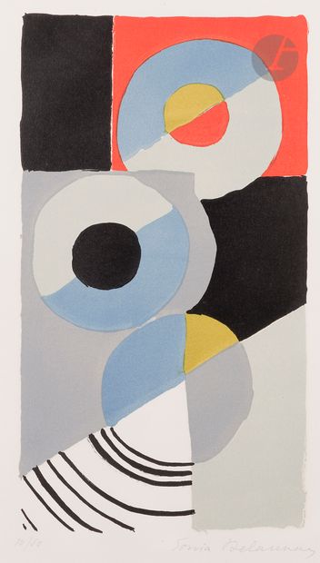 *Sonia Delaunay (1885-1979)
Rythmes colorés....