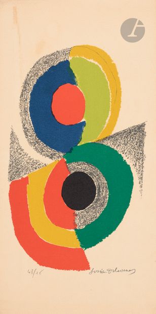 Sonia Delaunay (1885-1979)
Rythmes et couleurs....
