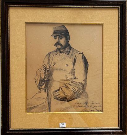Julien DUPRÉ (1851-1910).
Le Chef Pinède...