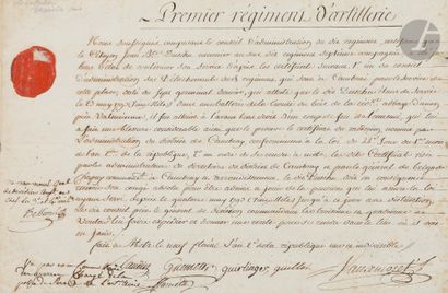 Général François BESSIERES (1755-1825)
Certificat...
