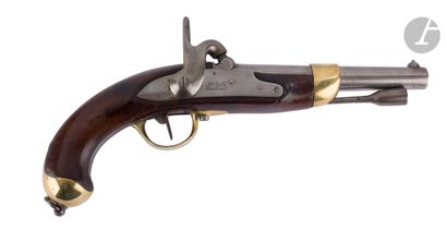 Pistolet d’arçon à percussion modèle 1822...