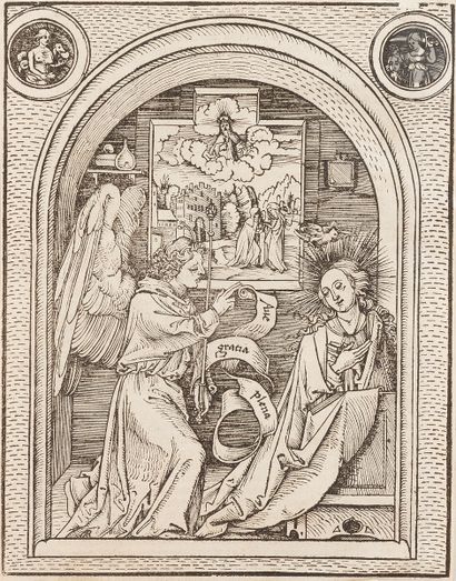 Hans Wechtlin (actif vers 1502-1526) 
L’Annonciation....