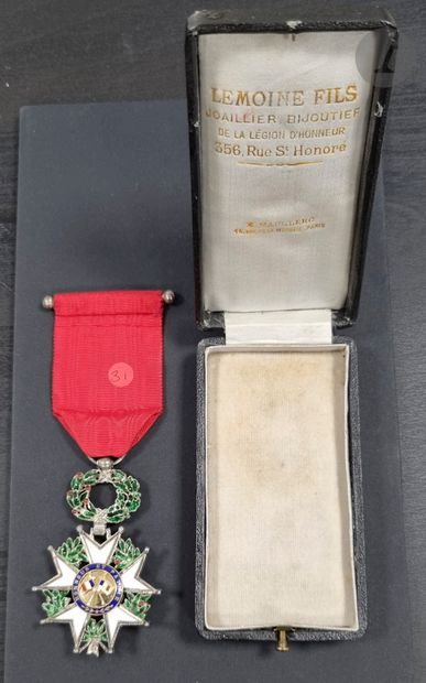 null FRANCE
ORDRE DE LA LÉGION D’HONNEUR (1802)
Étoile de chevalier d’époque IIIe...