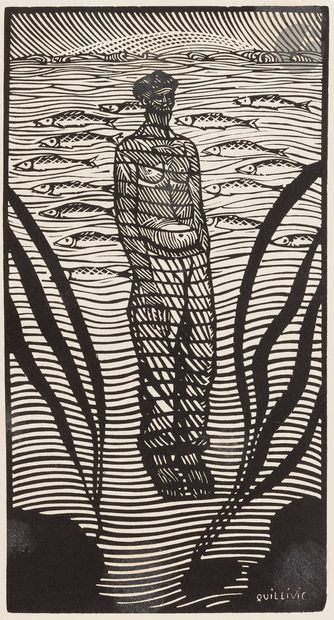 René Quillivic (1879-1969) 
Oceano Nox. 1929....
