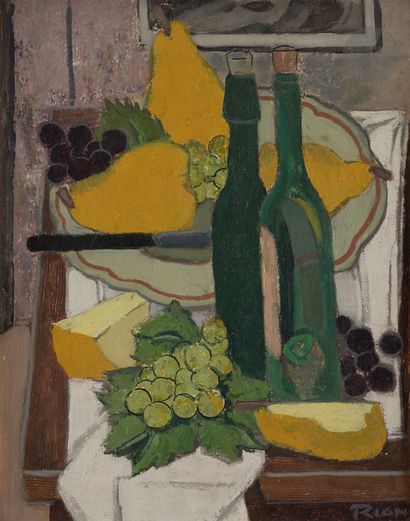 Alfred RIGNY (XXe siècle)
Nature morte aux...