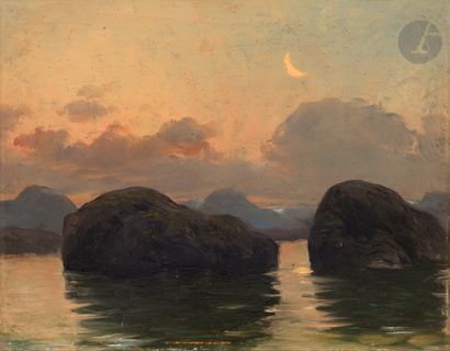 Gustave DORÉ (1832-1883)
Clair de lune sur...