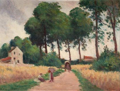 Maximilien LUCE (1858-1941)
Chemin aux environs...