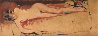 Edouard VUILLARD (1868-1940)
Femme nue au...