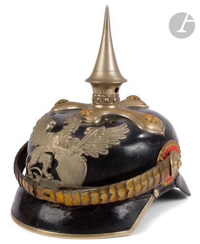 BADE
Baden dragoon officer's helmet, model...