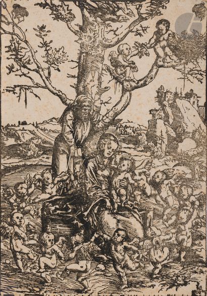 Lucas Cranach (1472-1553)
Repos en Égypte...