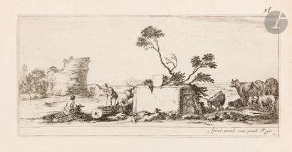 Stefano della Bella (1610-1664)
Divers paysages....