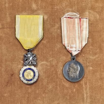 Médaille «pour le Zèle», au profil de Nicolas...