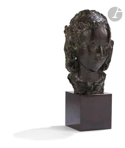 Jean Osouf (1898-1996) Jean Osouf (1898-1996)
Coralie
Circa 1939
Bronze bust with...